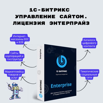 1С-Битрикс: Управление сайтом. Лицензия Энтерпрайз - купить в Усабаше